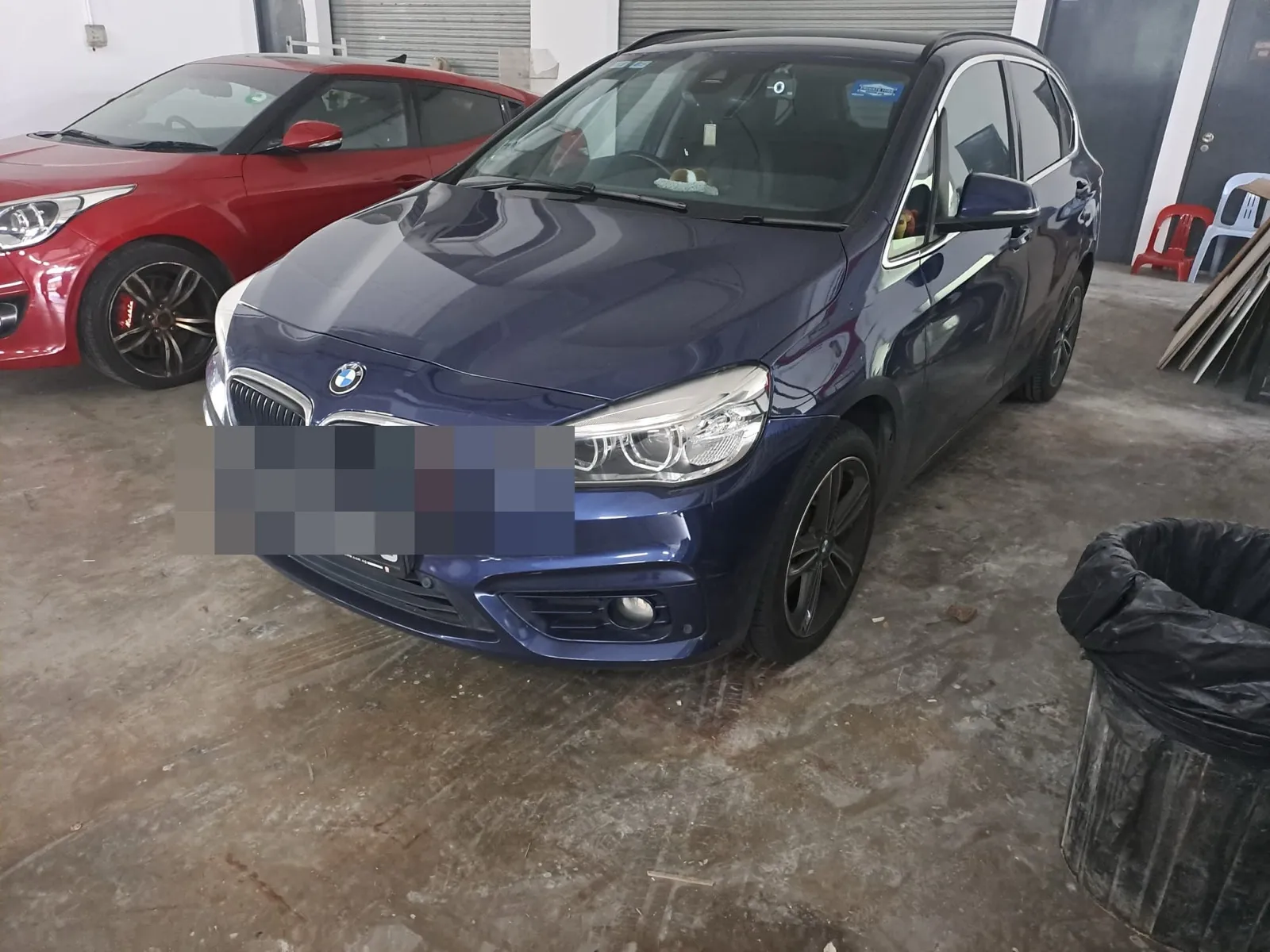 BMW 2 Series Active Tourer at our Singapore workshop