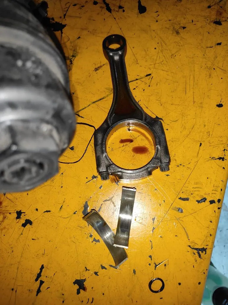 BMW 216i engine disassembled at 1 Car Service Workshop during overhaul diagnosis in Singapore