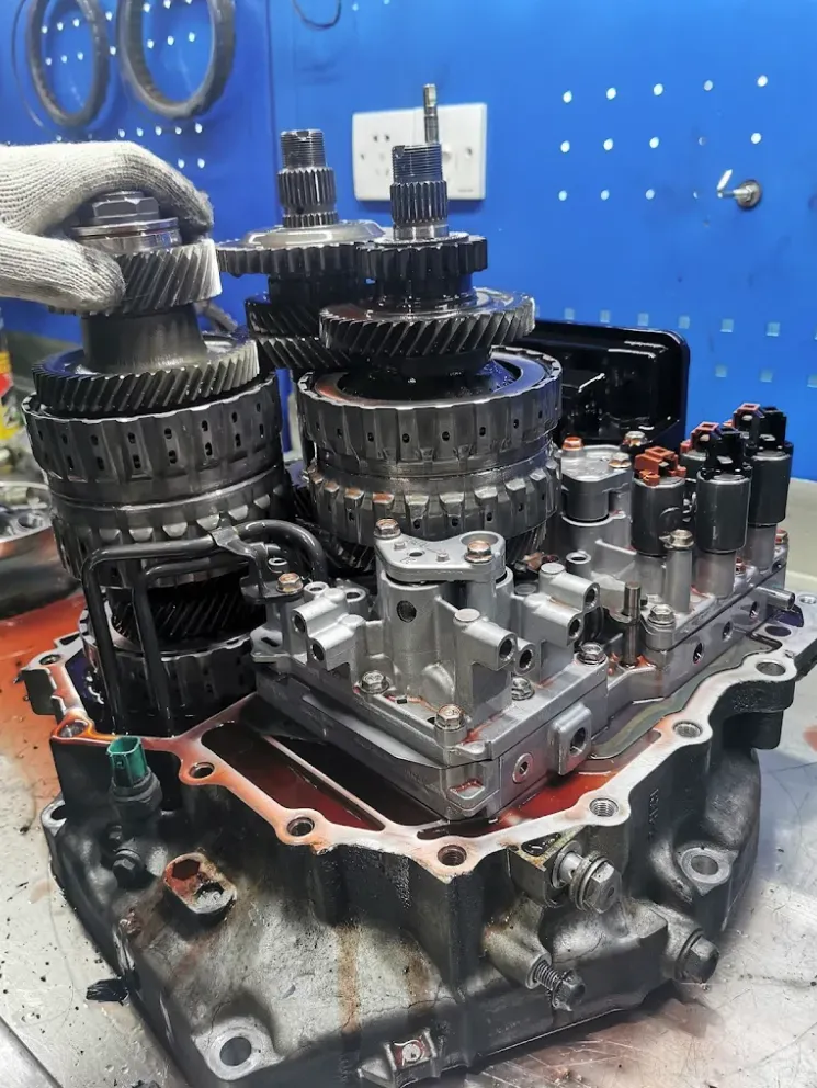 Gearbox overhaul in progress at our Singapore workshop