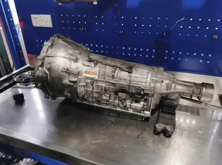 Japanese car gearbox overhaul in progress inside our Singapore workshop