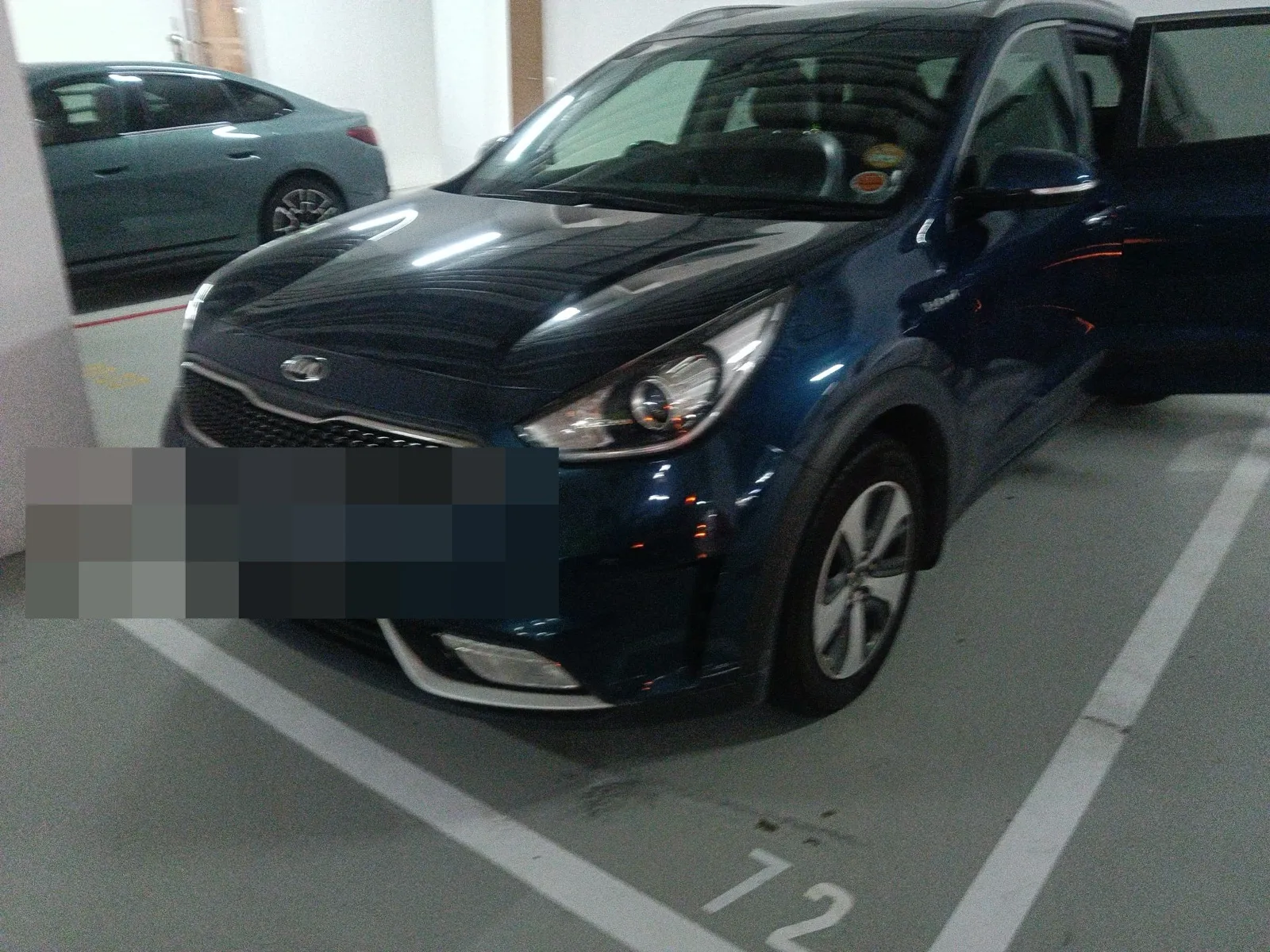 Kia Niro in for servicing at our Singapore workshop.