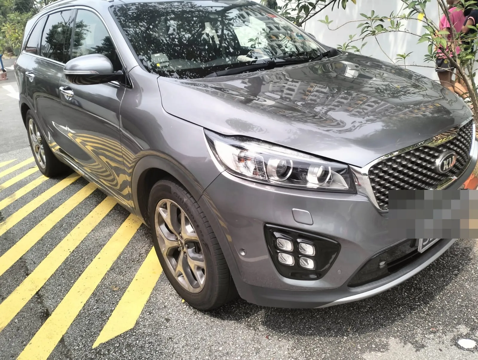 Kia Sorento at our Singapore workshop