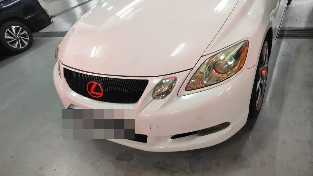 White Lexus GS300 at our Singapore workshop for a gearbox overhaul and torque converter replacement