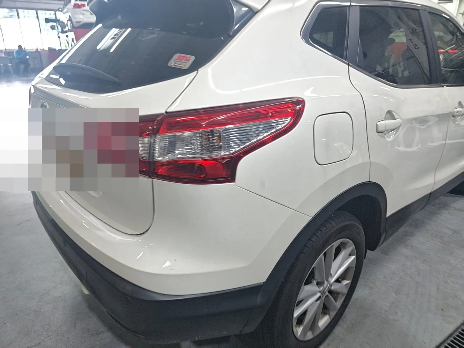 Nissan in for repair at our Singapore workshop