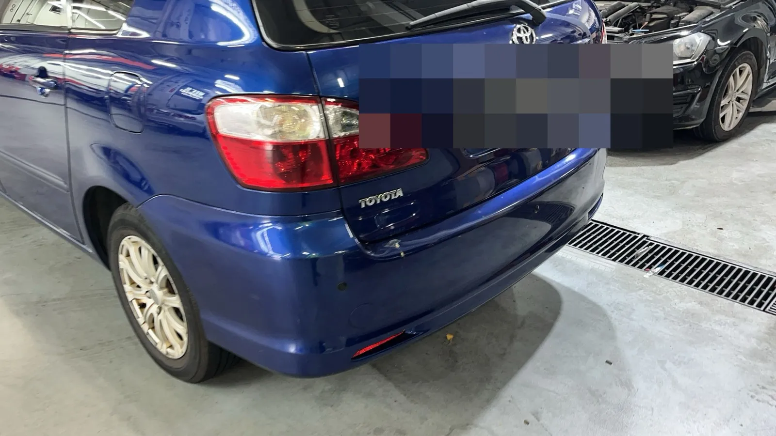 Toyota Picnic rear view at our Singapore workshop