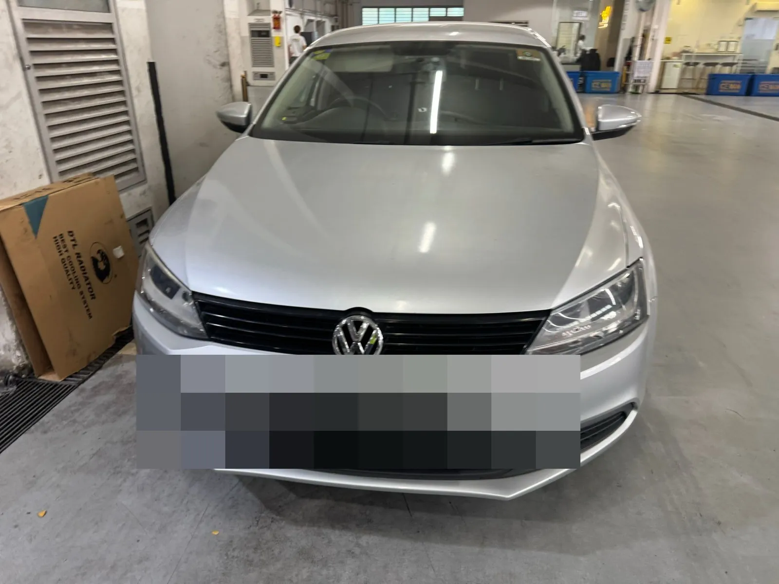 Volkswagen Jetta in for servicing at our Singapore workshop