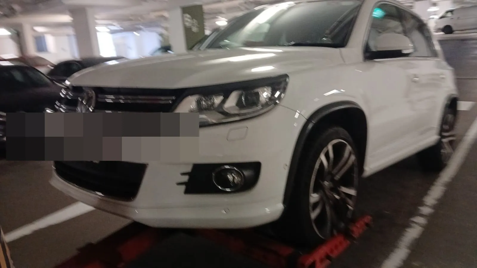 Volkswagen Tiguan at our Singapore workshop