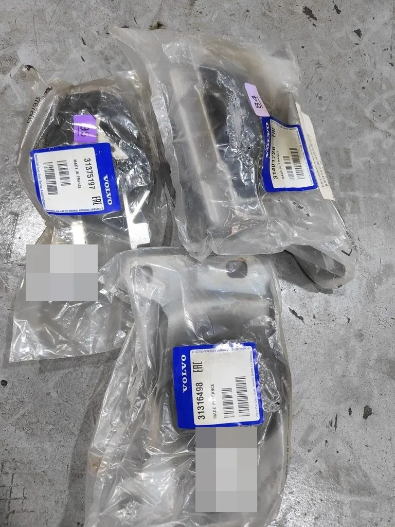 New engine mount parts, still bagged, at our Singapore workshop