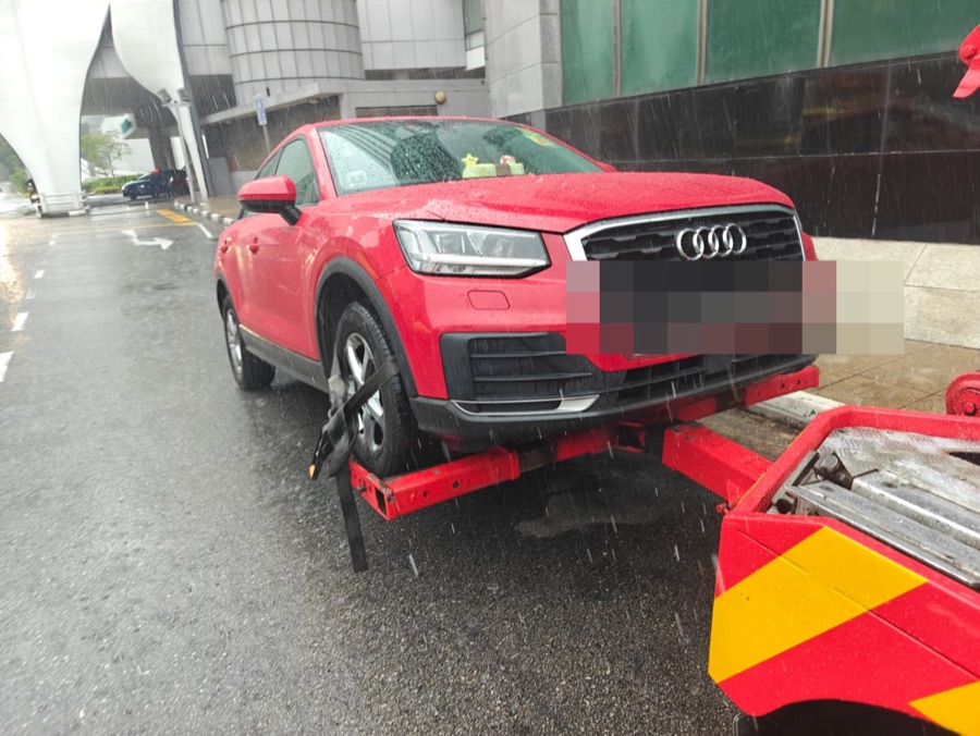 Audi Q2 handled by 1 Car Service