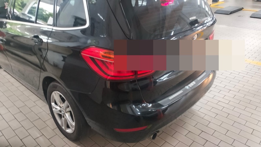 BMW at our Singapore workshop for servicing.