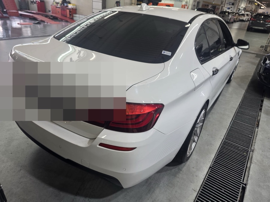 BMW 5 Series in for servicing at our Singapore workshop