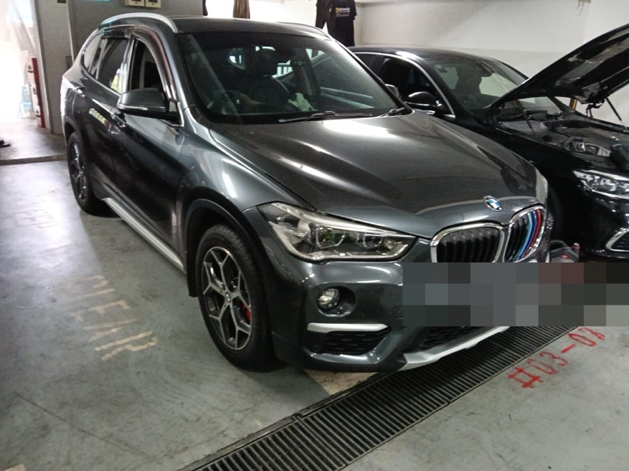 BMW X1 brought to our Singapore workshop for servicing.