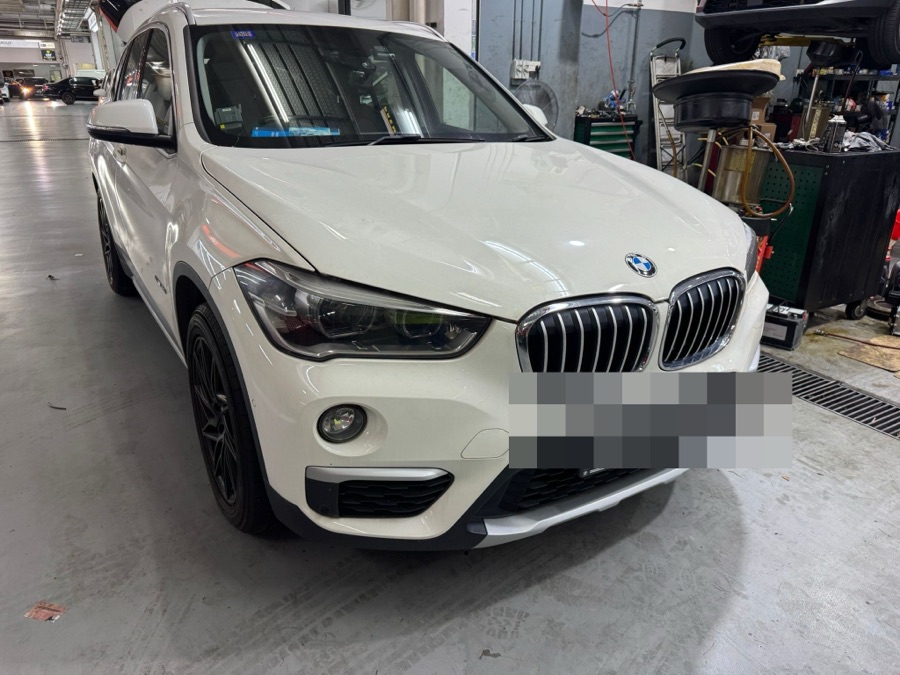 BMW X1 at our Singapore workshop for servicing