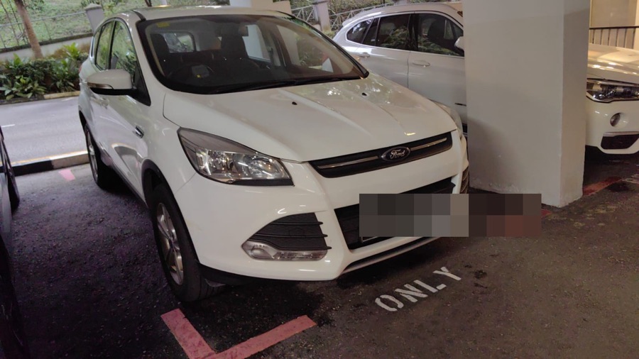 Ford Kuga at our Singapore workshop