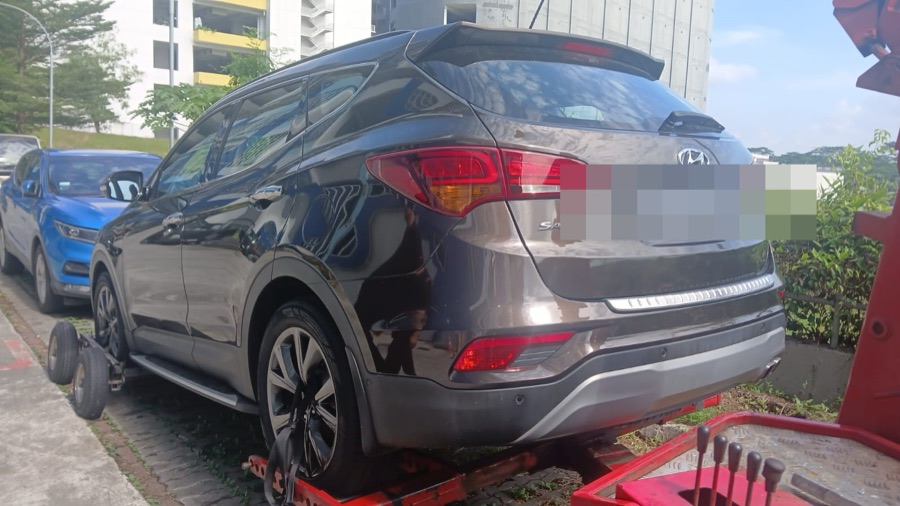 Hyundai Santa Fe handled by 1 Car Service