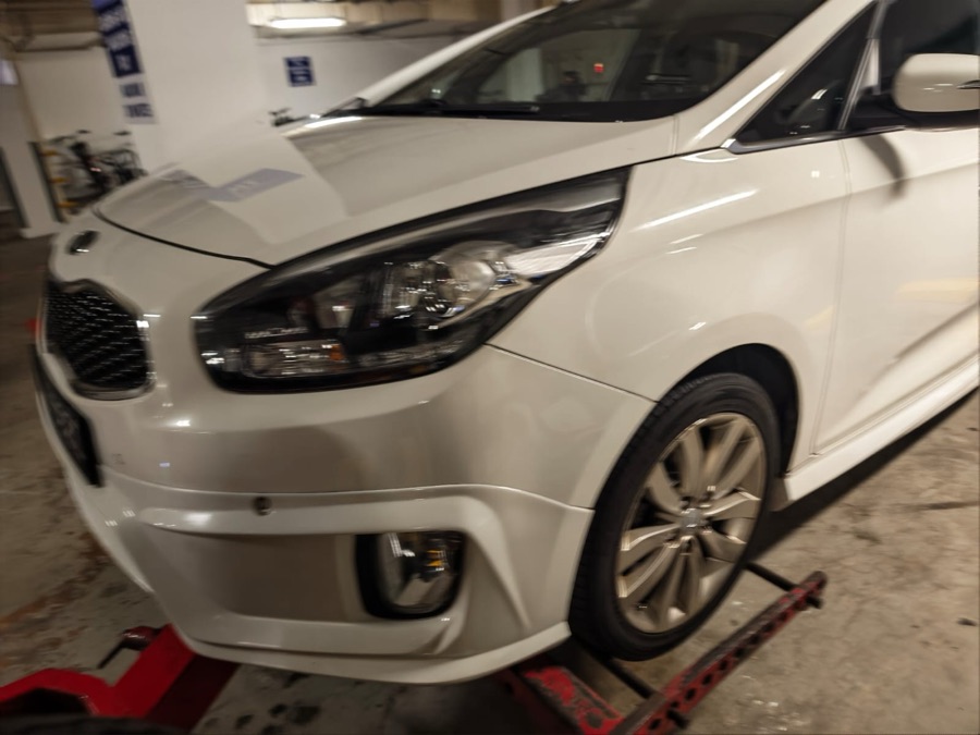 Kia at our Singapore workshop for servicing.