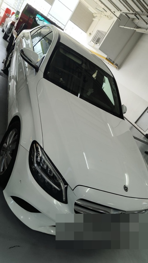 Mercedes-Benz A-Class in for servicing at our Singapore workshop