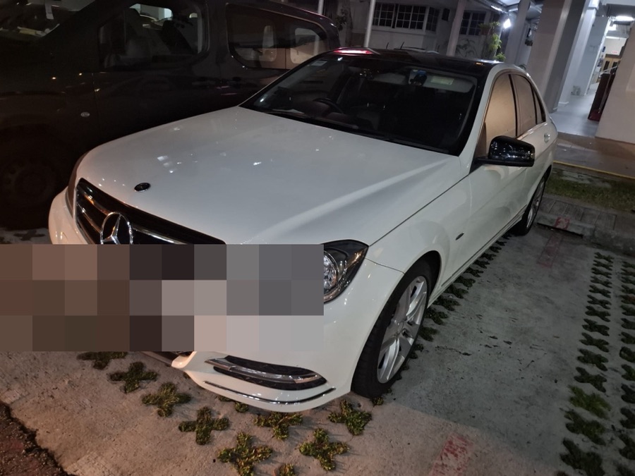 Mercedes-Benz C-Class parked outdoors