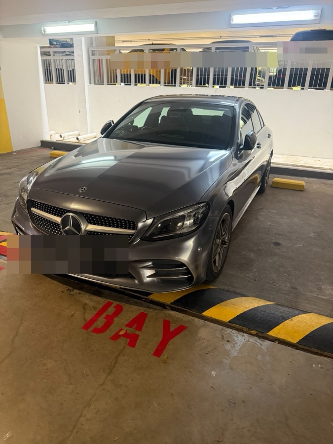 Mercedes-Benz C-Class at our Singapore workshop