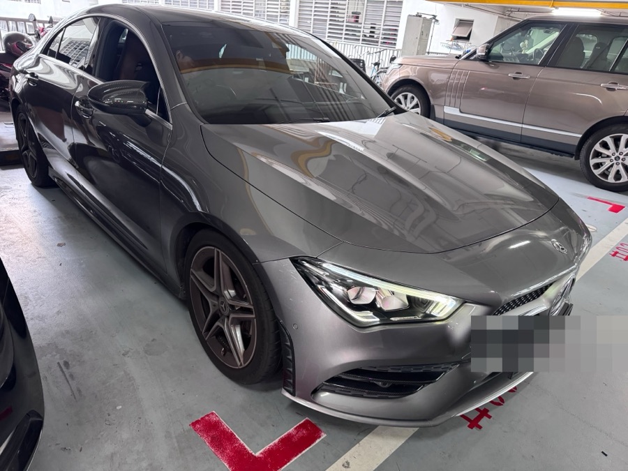 Mercedes-Benz CLA handled by 1 Car Service