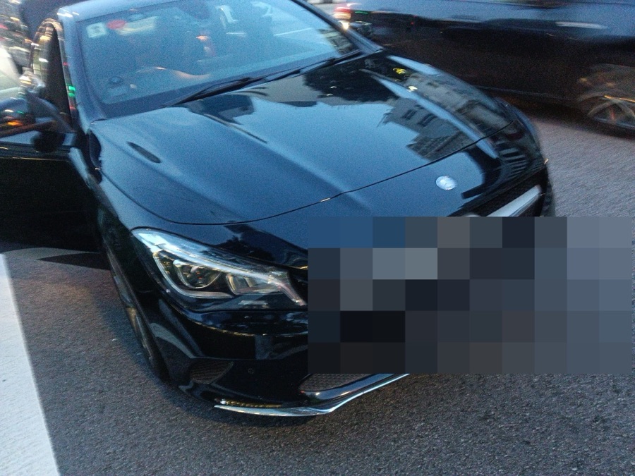 Mercedes-Benz CLA handled by 1 Car Service