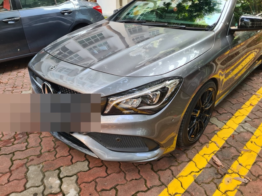 Mercedes-Benz CLA parked outdoors