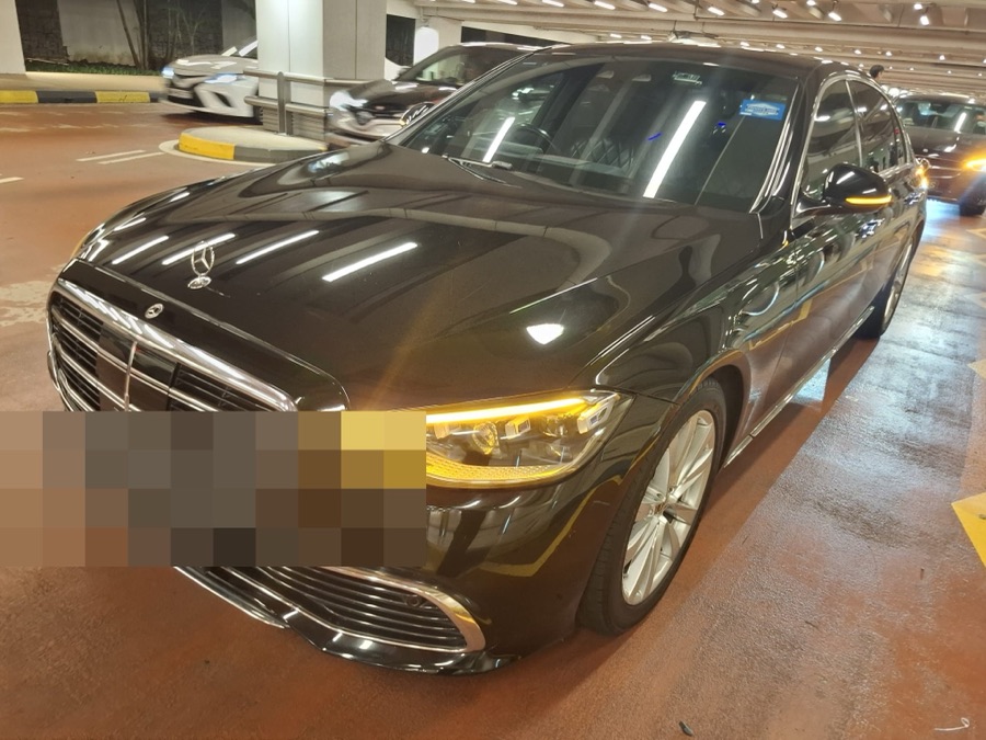 Mercedes-Benz S-Class parked in an indoor carpark