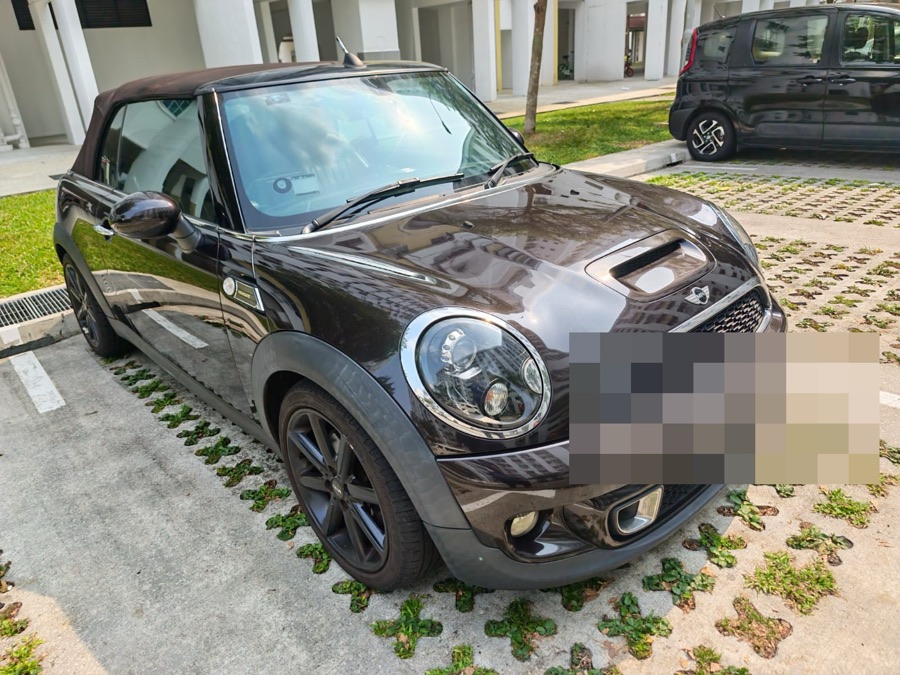 MINI Cooper S Convertible parked outdoors
