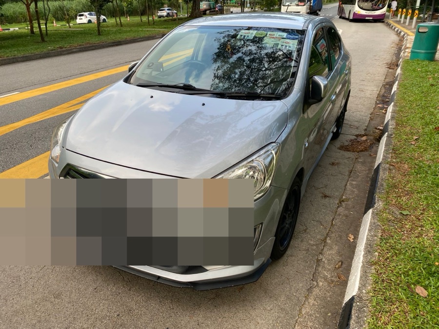 Mitsubishi Attrage handled by 1 Car Service