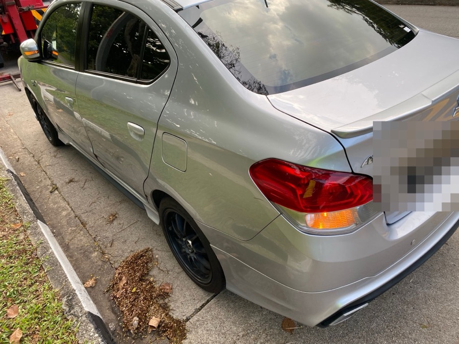 Mitsubishi Attrage handled by 1 Car Service