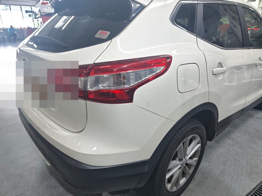 Nissan Qashqai in for servicing at our Singapore workshop.