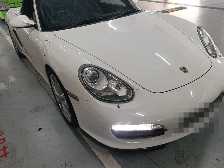Porsche Boxster at our Singapore workshop for servicing.
