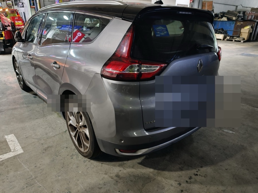 Renault Grand Scenic in for servicing at our Singapore workshop