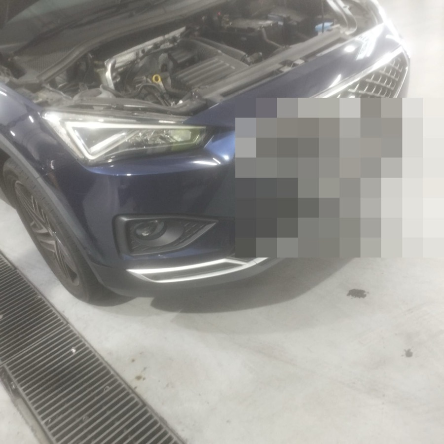 SEAT Tarraco brought to our Singapore workshop for servicing.
