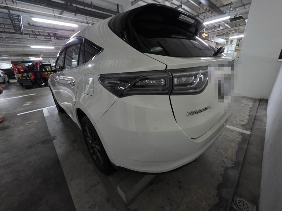 Toyota Harrier in for servicing at our Singapore workshop
