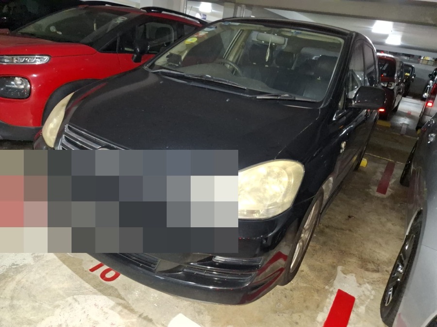 Toyota Picnic brought in for servicing at our Singapore workshop.