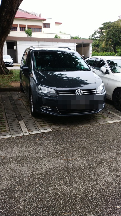 Volkswagen Sharan in for servicing at our Singapore workshop