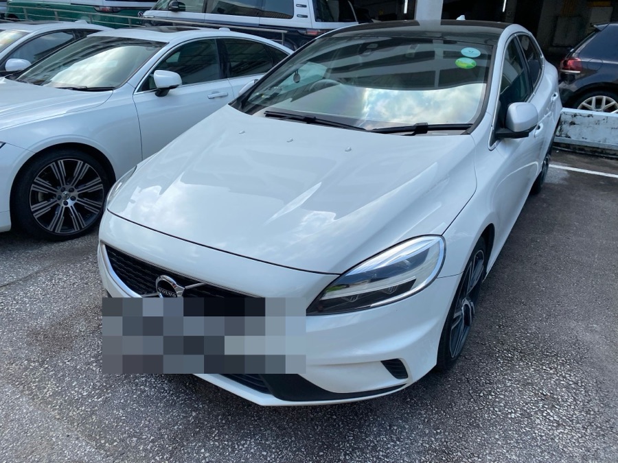 Volvo V40 brought to our Singapore workshop for servicing.