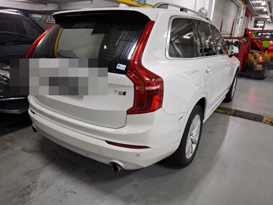 Volvo XC90 serviced at our Singapore workshop