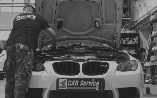 Aircon Repair at BMW Workshop