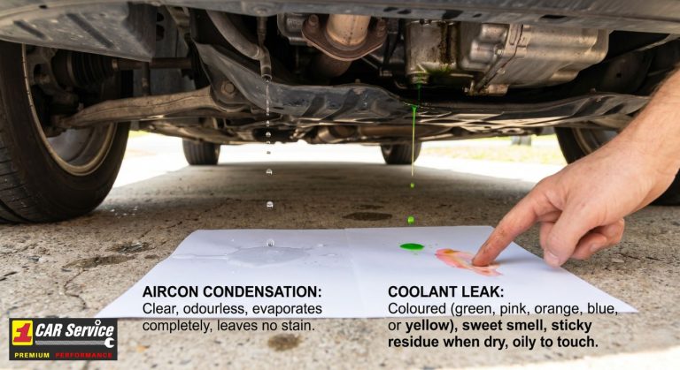 Car Coolant Leak - 1 Car Service Workshop